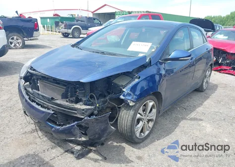 2013 Hyundai Elantra Gt from USA, damaged, VIN KMHD35LE7DU033813